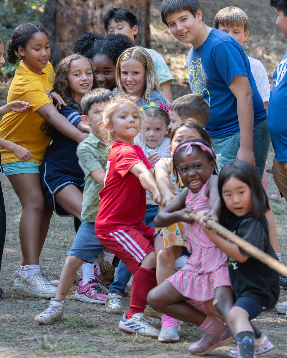 Kids at parish event
