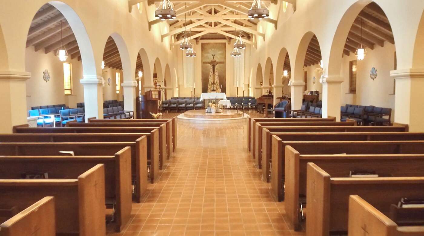 Interior of Corpus Christi Church